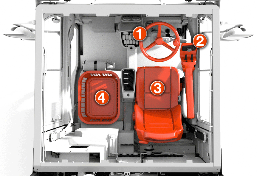 citymaster_2250_interior Interior de la Citymaster 2250
